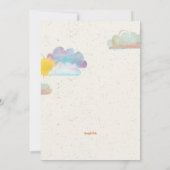 赤い納屋 招待状 (裏面)