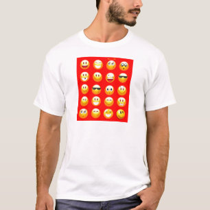 赤い絵文字 Tシャツ