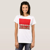 赤い絵画 Tシャツ (正面フル)