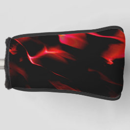 赤い網掛けの人工砂丘 ゴルフヘッドカバー