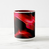 赤い網掛けの人工砂丘 マグカップ (中央)