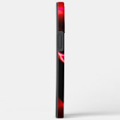 赤い網掛けの人工砂丘 Case-Mate iPhoneケース (裏面 / 右)