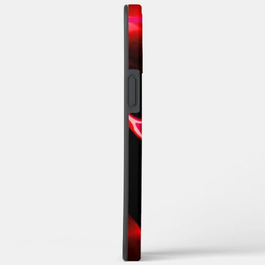 赤い網掛けの人工砂丘 Case-Mate iPhoneケース (裏面 / 右)