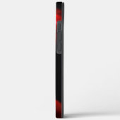 赤い網掛けの人工砂丘 Case-Mate iPhoneケース (裏面 / 左)