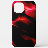 赤い網掛けの人工砂丘 Case-Mate iPhoneケース (裏面)