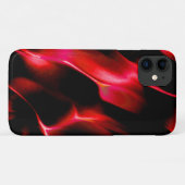 赤い網掛けの人工砂丘 Case-Mate iPhoneケース (裏面(横))