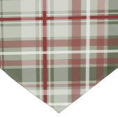 赤い緑と白のクリスマスプレゼント ショートテーブルランナー (コーナー)