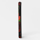 赤い緑と青のフラクタル・アートのiphoneケース Case-Mate iPhoneケース (裏面/左)