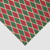 赤い緑のエレガント金ゴールドのクリスマスタイル 薄葉紙 (詳細)