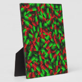 赤い緑の丸薬 フォトプラーク (側面)