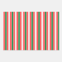 赤い緑の白いストライプ金ゴールド星