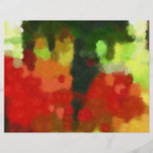 赤い緑の絵画 チラシ (裏面)