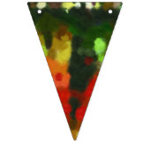 赤い緑の絵画 バンティングフラッグ (第1の旗)