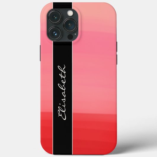 赤い線 Case-Mate iPhoneケース (裏面)