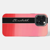 赤い線 iPhoneケース (裏面横)