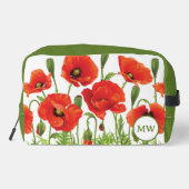 赤い縁どポピーで水平 ドップキット (裏面)