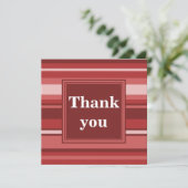 赤い縞模様に感謝 サンキューカード (スタンド正面)