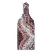 赤い縞模様 カッティングボード (正面)