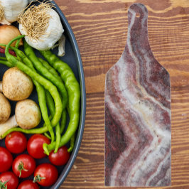 赤い縞模様 カッティングボード