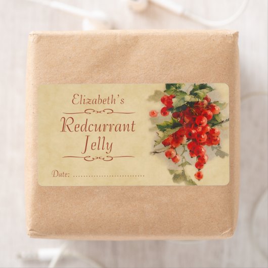 赤い缶詰ラベル ラベル (インサイチュ)