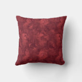 赤い羽のパタビクトリアンーン クッション (裏面)