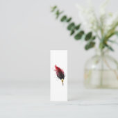 赤い羽根ペン(金ゴールドペン) コーリングカード (スタンド正面)