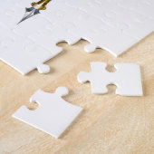 赤い羽根ペン(金ゴールドペン) ジグソーパズル (側面)