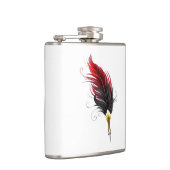 赤い羽根ペン(金ゴールドペン) フラスク (右)