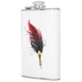 赤い羽根ペン(金ゴールドペン) フラスク (左)