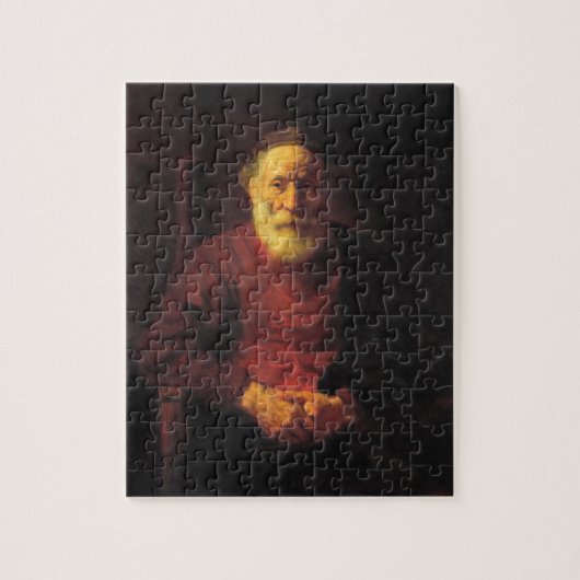 赤い老人 – Rembrandt ジグソーパズル (縦)