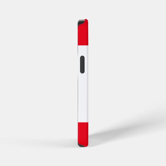 赤い聴診器を持つ可愛いコアラナース iPhoneケース (右側面)