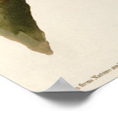 赤い肩掛けタカ、プレート56 - Audubon ポスター (角)