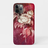 赤い背景のバラ Case-Mate iPhoneケース (裏)