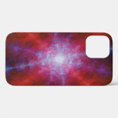 赤い背景のライトフラッシュCase-Mate iPhone c Case-Mate iPhoneケース (裏面 (横))