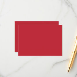 赤い背景 エンクロージャーカード