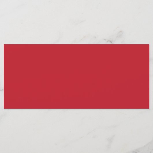 赤い背景 メニュー (裏面)