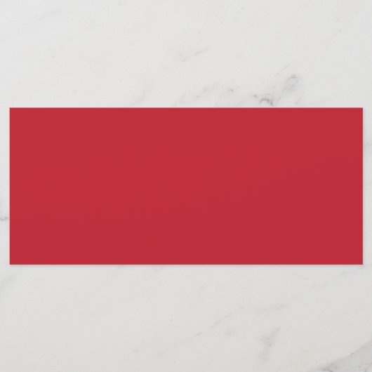 赤い背景 メニュー (正面)