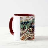 「赤い自転車のマグ マグカップ (正面左)