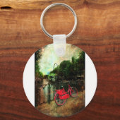 赤い自転車 キーホルダー (正面)