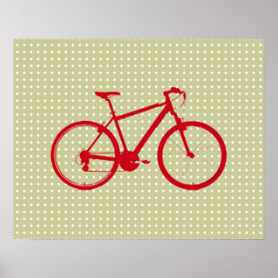 赤い自転車 ポスター