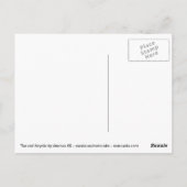 赤い自転車 ポストカード (裏面)