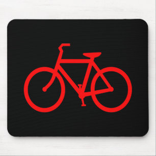 赤い自転車 マウスパッド