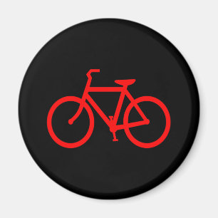赤い自転車 マグネット