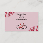 赤い自転車 名刺 (裏面)
