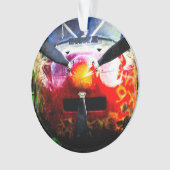 赤い航空機 – 小さいながらも激しい オーナメント (正面)