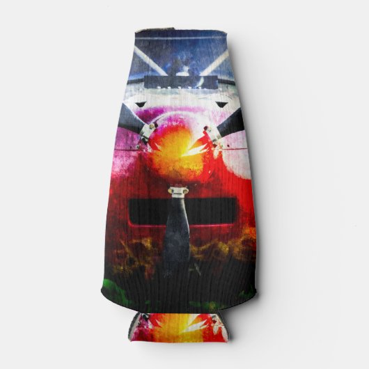 赤い航空機 – 小さいながらも激しい ボトルクーラー (正面)