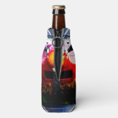 赤い航空機 – 小さいながらも激しい ボトルクーラー (ボトル裏面)