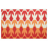 赤い船と黄色の矢印のパターン ファブリック (ファットクウォーター)