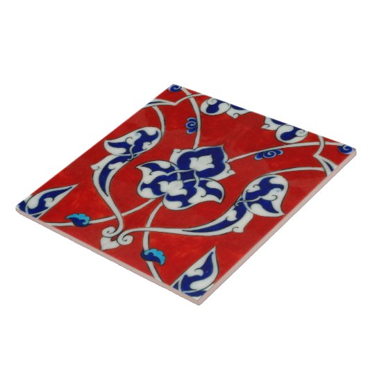 赤い色のイズニクタイル タイル (側面)