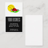 赤い芝刈り機のカスタマイズ可能な名刺 名刺 (正面/裏面)